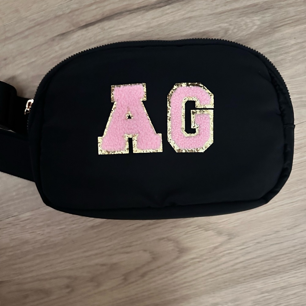 Personalized belt bag, (cover photo is a example)